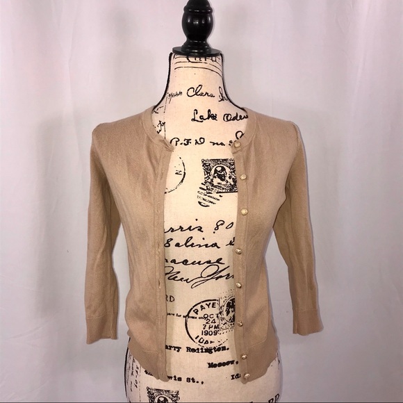 New York & Company Sweaters - {7th Avenue} Jeweled Crewneck Chelsea Cardigan